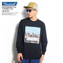 RADIALL HEDONISM C.N. T-SHIRT L/S -BLACK- RAD-19AWS-CUT01画像