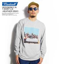 RADIALL HEDONISM C.N. T-SHIRT L/S -HEATHERGRAY- RAD-19AWS-CUT01画像