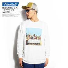RADIALL HEDONISM C.N. T-SHIRT L/S -WHITE- RAD-19AWS-CUT01画像