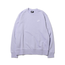 NIKE AS M NSW CLUB CRW FT GEL OXYGEN PURPLE CW0312-500画像