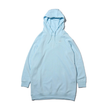 NIKE W NSW PO HOODIE DRESS PSTL TOPAZ MIST CW0310-400画像