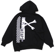 NEIGHBORHOOD &times; WTAPS RIPPER HOODED SWEATSHIRT BLACK 192ATNHD-CSM03S画像