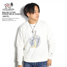 The Endless Summer MALIBU STAR CREW NECK SWEAT -WHITE- FH-0374314画像