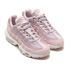 NIKE WMNS AIR MAX 95 BARELY ROSE/PLUM CHALK-SILVER LILAC CI3710-600画像