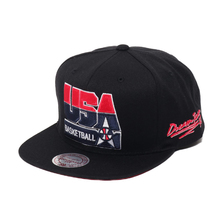 Mitchell & Ness 92 Team USA Basketball Snap Back BLACK 6HSSJS18184-USA画像