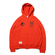 Billionaire Boys Club MUSIC ZIP UP HOODIE ORANGE BBCJP193K003画像