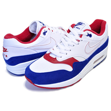 NIKE AIR MAX 1 USA white/white-deep royal blue CJ9927-100画像