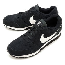 NIKE MD RUNNER 2 SUEDE BLACK AQ9211-004画像