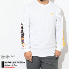 HUF × PULP FICTION Collage L/S Tee TS01308画像