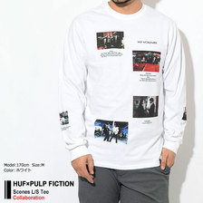 HUF &times; PULP FICTION Scenes L/S Tee TS01306画像