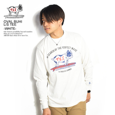 The Endless Summer OVAL BUHI L/S TEE -WHITE- FH-0374323画像
