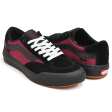 VANS BERLE PRO (PUNK) BLACK / BEET RED VN0A3WKXSTK画像