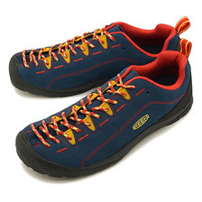 KEEN M JASPER Majolica Blue/Tango Red 1022643画像