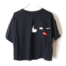 NIKE グラフィック アイコン CL W S/S トップ ブラック CJ3481-010画像