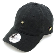 NEW ERA 9TWENTY NY MICRO LOGO BLK/M.GLD 12362242画像