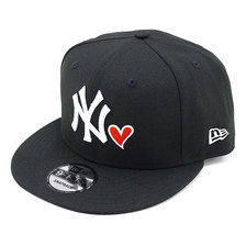 NEW ERA 9FIFTY NY HEART BLK/S.WHT 12362203画像