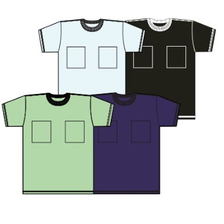 SAMURAI JEANS SJST20-RPC リペンコットン吊編半袖無地ポケット付きTシャツ画像