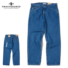 GRAVYSOURCE RELAXED FIT DENIM GS20-HPT01画像
