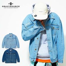 GRAVYSOURCE DENIM JACKET GS20-HJK04画像