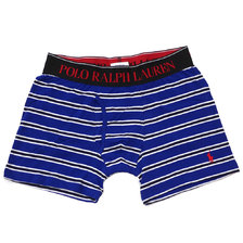 POLO RALPH LAUREN KNIT BOXER BLUE RM3-P303画像