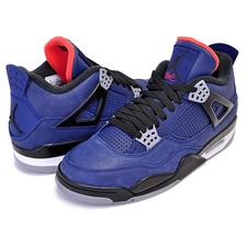 NIKE AIR JORDAN 4 RETRO WINTER loyal blue/black-white CQ9597-401画像
