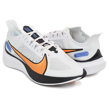NIKE ZOOM GRAVITY WHITE / LASER ORANGE - BLACK BQ3202-102画像
