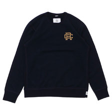 RHC Ron Herman &times; REIGNING CHAMP Crew Neck Sweat Shirt NAVY画像