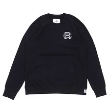 RHC Ron Herman &times; REIGNING CHAMP Crew Neck Sweat Shirt BLACK画像