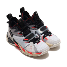 NIKE JORDAN WHY NOT ZER0.3 PF WHITE/BRIGHT CRIMSON-BLACK CD3002-101画像