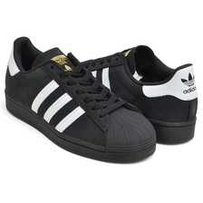 adidas Skateboarding SUPERSTAR ADV CBLACK / FTWWHT / GOLDMT FV0321画像