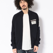AVIREX BLACKBIRD ZIP UP KNIT 6104014画像
