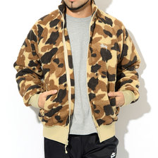 STUSSY Camo Fleece Jacket 118351画像