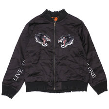 NEIGHBORHOOD &times; VLONE NHVL.SOUVENIR/CR-JKT BLACK 191UCVLN-JKM01S画像