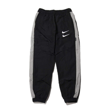 NIKE AS M NSW SWOOSH PANT WVN BLACK/PARTICLE GREY/WHITE CJ4878-010画像