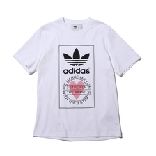 adidas UNISEX TEE WHITE GK7165画像
