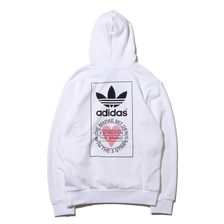 adidas UNISEX HOODIE WHITE GK7163画像