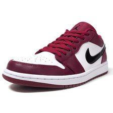 NIKE AIR JORDAN 1 LOW "NOBLE RED" NOBLE RED/BLACK/WHITE 553558-604画像