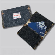 SAMURAI JEANS SFMC20-JN デニム名刺ケース画像