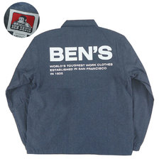 BEN DAVIS WORK COACHES JACKET DUNGAREE G-0380009画像