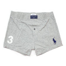 POLO RALPH LAUREN RM3-L400 KNIT TRUNKS H.GREY画像