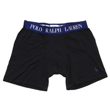 POLO RALPH LAUREN RM3-P309 KNIT BOXER BLACK NAVY画像