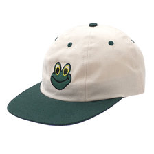 LQQK Studio FROG MAN HAT NATURALxGREEN画像