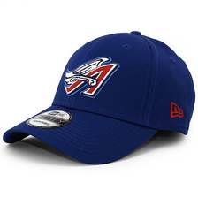 NEW ERA LOS ANGELES ANGELS 9FORTY RETRO STRAPBACK CAP BLUE CK11949175画像