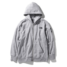 THE NORTH FACE SQUARE LOGO FULLZIP MIX GREY NT12037-Z画像