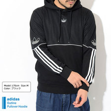 adidas Outline Pullover Hoodie Originals FM3886画像