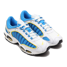 NIKE AIR MAX TAILWIND IV WHITE/LT PHOTO BLUE-SPEED YELLOW-WHITE CD0456-100画像
