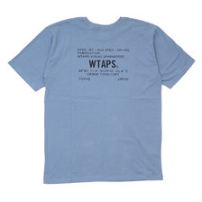 WTAPS 19AW SPEC TEE BLUE GRAY 192PCDT-ST03S画像