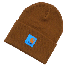 Awake NY &times; Carhartt WIP Beanie BROWN画像