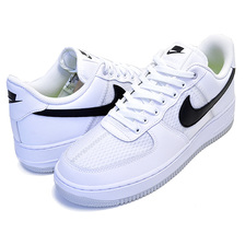 NIKE AIR FORCE 1 07 LV8 1 white/black-pure platinum CI0060-100画像