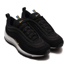 NIKE AIR MAX 97 QS BLACK/METALLIC GOLD-WHITE CI3708-001画像